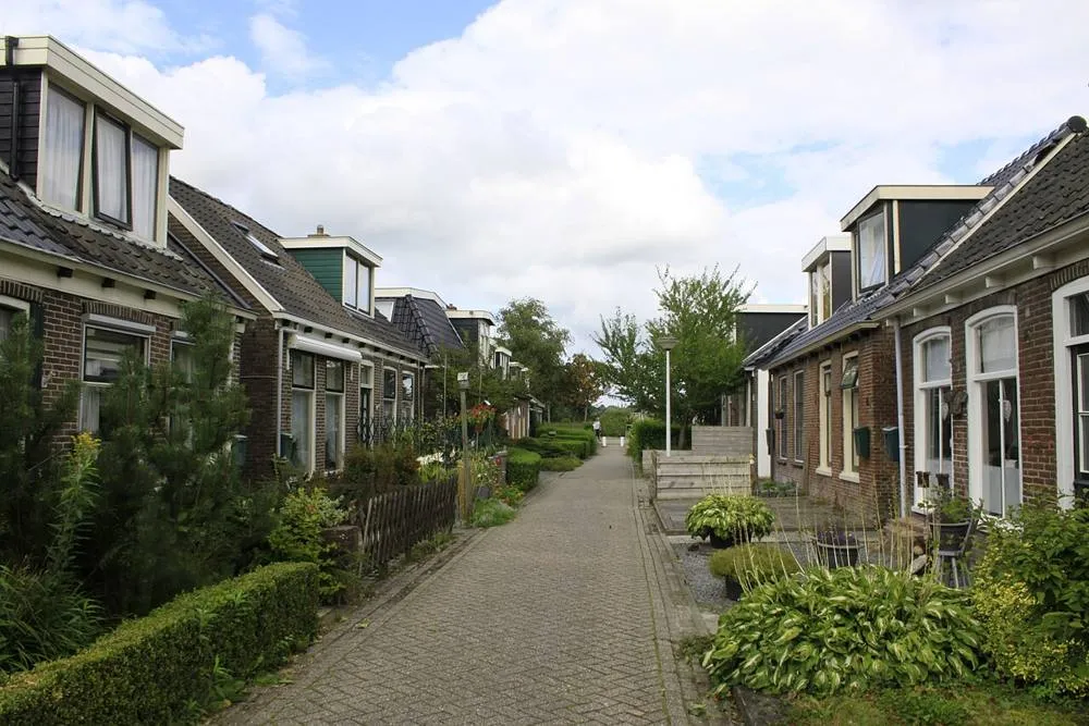Stiens: Stiens een dorpsgezicht.