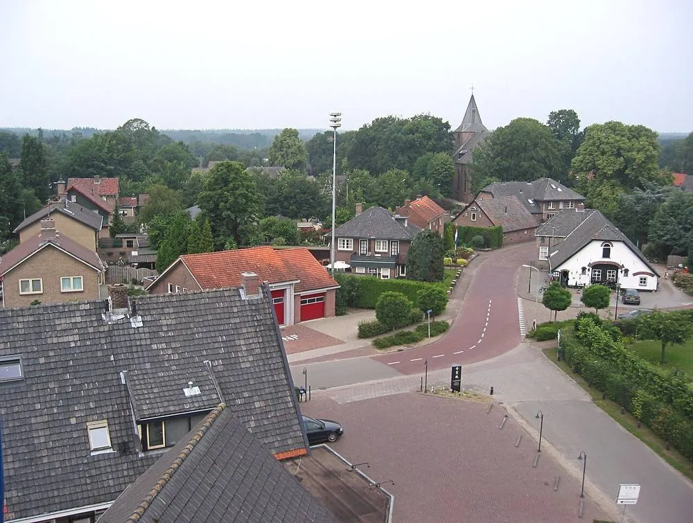 Garderen: Garderen vanuit molen
