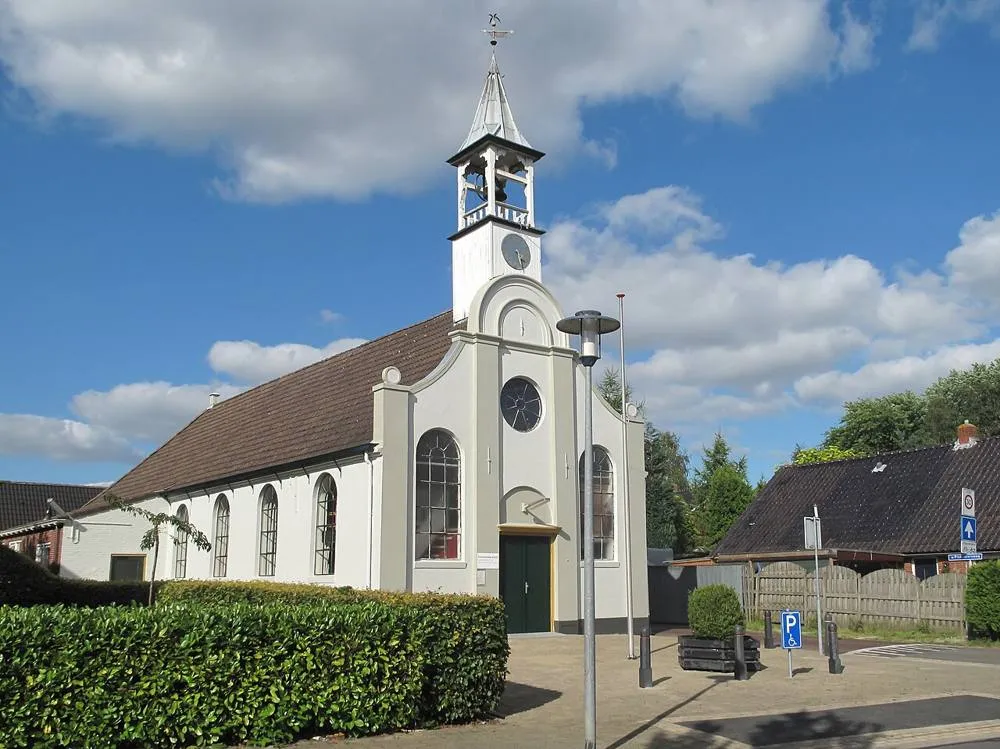 Heiligerlee: Heiligerlee, kerkje van de Graaf Adolf stichting foto2 2012-09-01 16.29